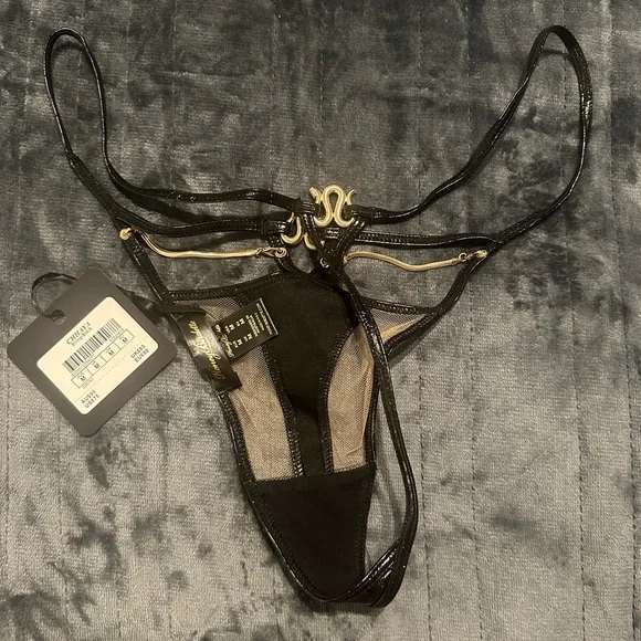 Honey Birdette Chhaya Thong Size Medium - Picture 4 of 5